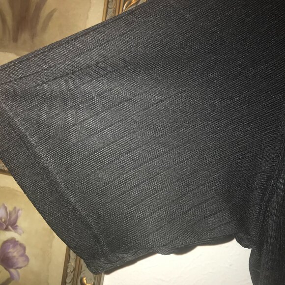 Ron Chereskin half zip shirt, new condition, never worn, black. - Picture 3 of 7